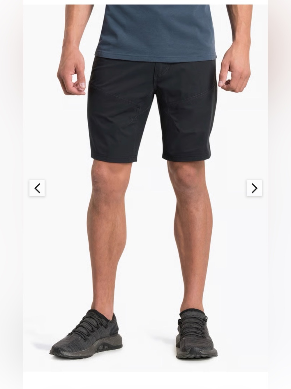 Kuhl Silencr Kargo Men's Black Performance Shorts Sz 36